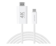 4smarts Kabel USB-C do HDMI 2m biały - 1535851 - zdjęcie 1